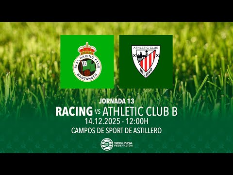 Racing Femenino vs Athletic Club B | Jornada 13 Segunda Federación Femenina