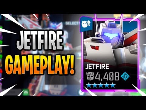 5 STAR JETFIRE GAMEPLAY! - Transformers: Forged To Fight