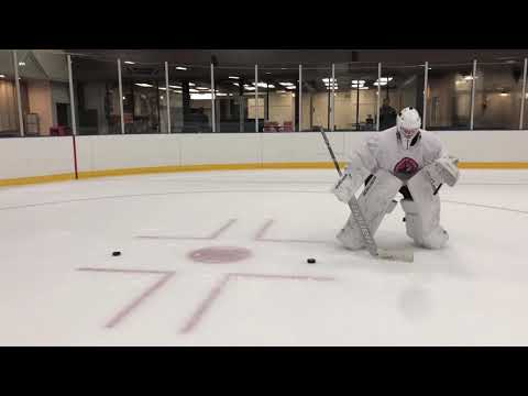 2-Puck Power Skating Goalie Drill (Bauer Development Series) thumbnail
