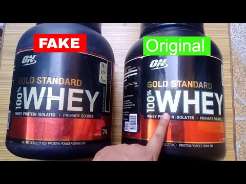 How to check original or fake whey protein/ how fake whey pr...