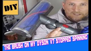 Dyson V7, V8, V10 Cordless Vacuum: Brush Blocked | Not Spinning | Complete Brush Disassembly