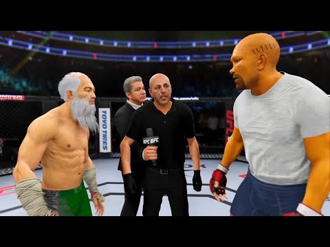 Old Bruce Lee vs. Homer Hulk - EA sports UFC 4