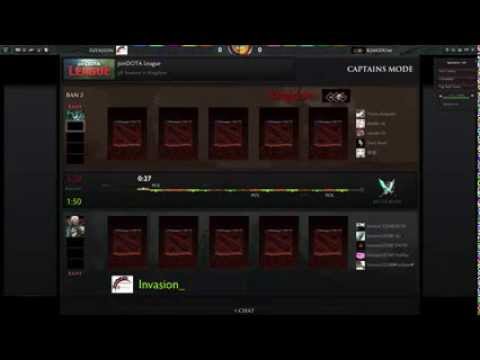 Join Dota League Invasion vs Kingdom Match 2 190314