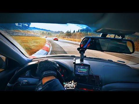 BMW e46 318Ci [M43B19TUB] i Nurburgring Nordschleife - prentki onboard