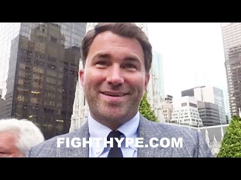(WHOA!) EDDIE HEARN REVEALS NEW JOSHUA VS. WILDER UPDATE; POSITIVE HAYMON TALKS, INTERESTED IN OFFER