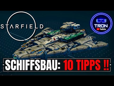 Starfield Deutsch⭐Schiffsbau Tipps & Tricks! 10 Dinge, die du wissen musst ❗❗