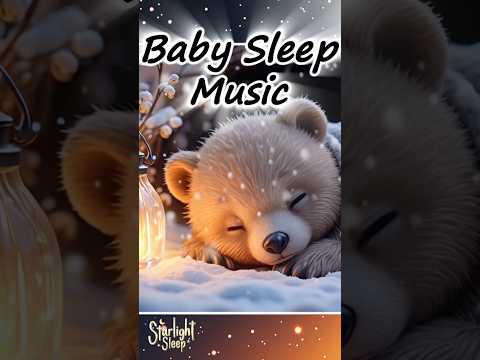 Baby Sleep Music - Peaceful Winter Lullaby ❄️ | Calm Piano Music #babysleepmusic