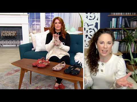 Earth Origins Leather Mary Jane with Backstrap - Bosk Birdine on QVC