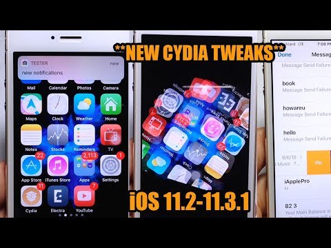 **NEW CYDIA TWEAKS** Free Compatible iOS 11.2-11.3.1