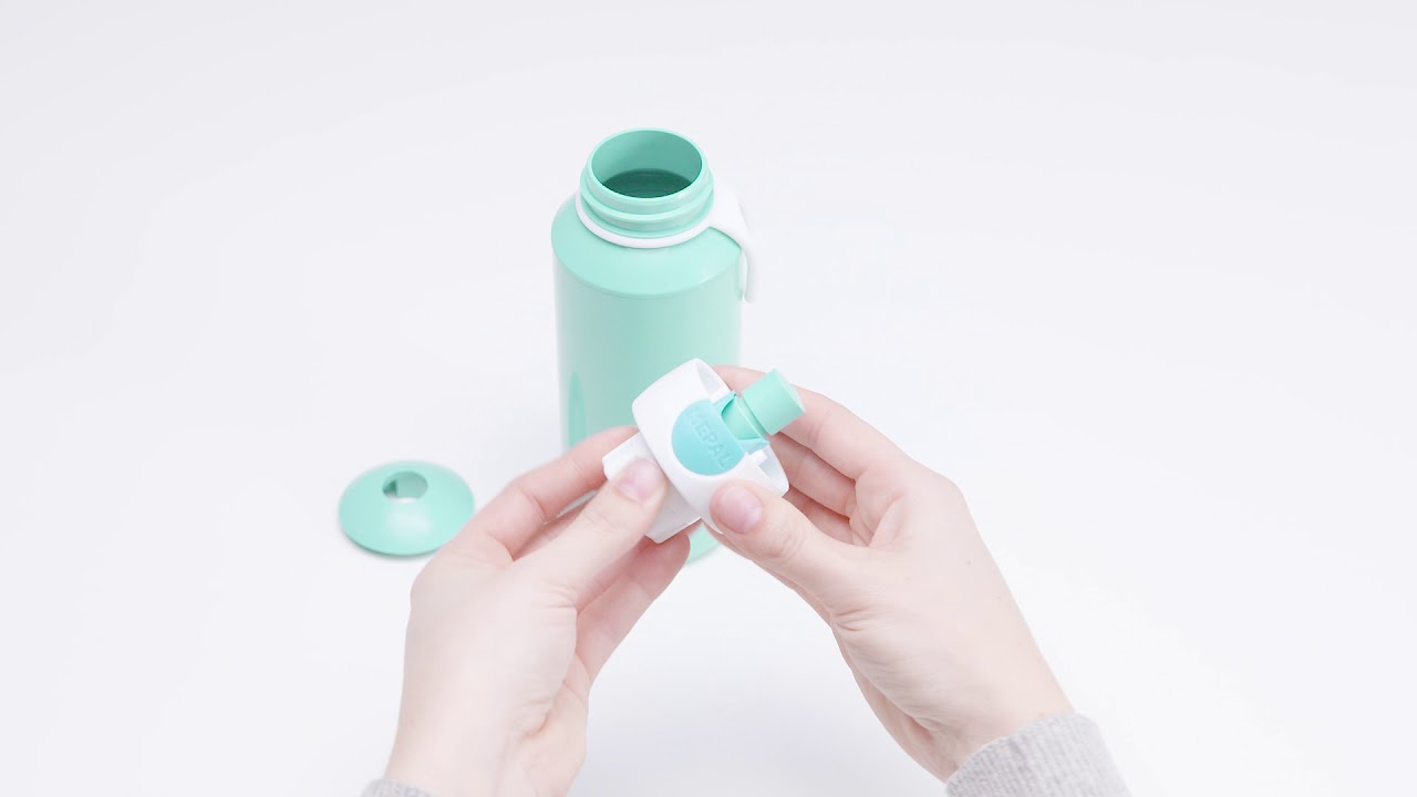 Mepal Campus Flip-Up Wasserflasche - 500 Ml, Auslaufsicher & Spülmaschinenfest