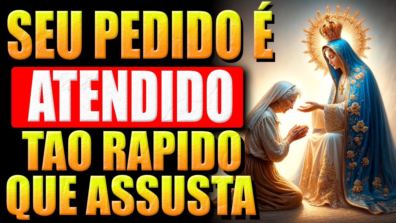 PODEROSA ORAÇÃO A NOSSA SENHORA DOS MILAGRES | QUEM OUVIU E PEDIU FOI ATENDIDO RAPIDAMENTE!