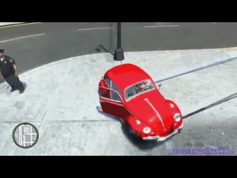 GRAND THEFT AUTO IV 1962 VOLKSWAGEN BEETLE CRASH TESTING HD