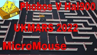 Phobos V Hal900 Hazlemere 2022 UKMARS Micromouse contest