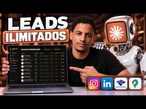 Geração de leads qualificados com Claude Code: lista enriquecida com dados da empresa
