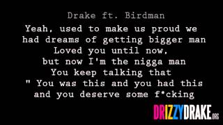 Drake ft. Birdman - We&#39;ll be fine Lyrics [VIDEO]