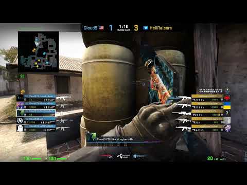 Cloud9 vs HellRaisers - Group A - DreamHack Winter 2014 - CS:GO