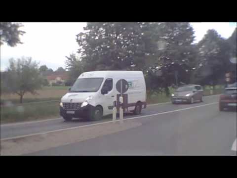 Autoroute Europa - Deutschland - von München nach Burghausen an der Salzach