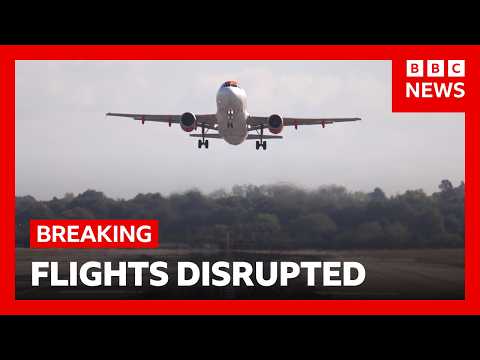 Live: Air Traffic Control issues disrupt flights across UK | BBC News