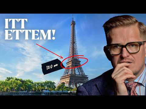 Az EIFFEL-TORONYBAN ebédeltem! 2 MICHELIN CSILLAGOS turistacsapda?