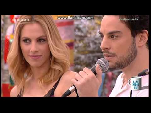 Demy & Aris Makris @ Kalimeroudia (Mega Tv) - Addams Family