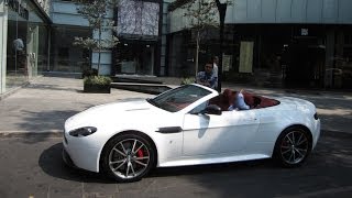Bentley Continental GT Speed Convertible & Aston Martin Vantage S - México DF