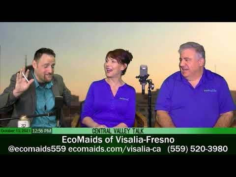 Cynthia & Steve of ecomaids of Visalia-Fresno talk with Austin on Central Valley Talk