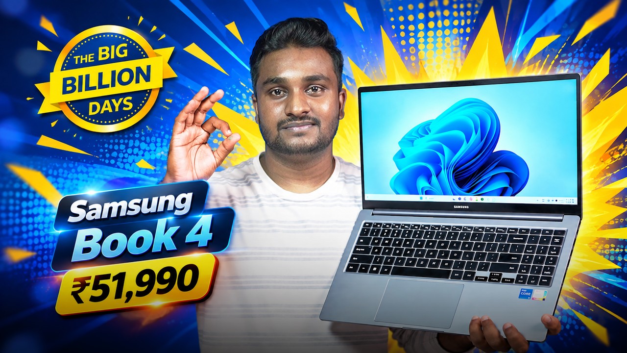 Samsung Galaxy Book4 Review🔥 Best Laptop Deal Under ₹52K?