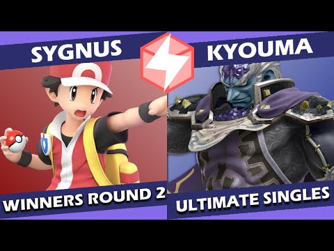 QU Smash Invitational - Sygnus (Pokémon Trainer) vs Kyouma (Ganondorf) Winners Round 2 | SSBU