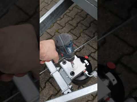 Heckkipper UHK2627-14-1500 - 2.600 kg zul. Gesamtgewicht pumpless 1.8 t Sand abkippen