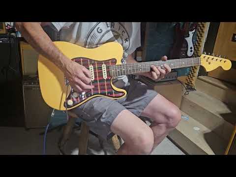 Unbranded Hybrid Telecaster Strat SSS 2024 - Yelloish image 15