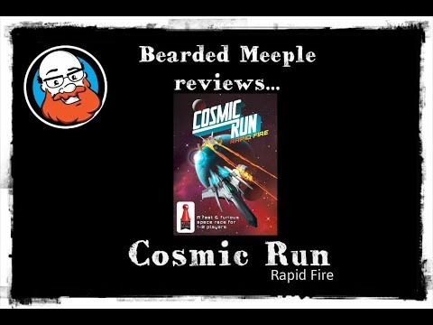 Bearded Meeple reviews : Cosmic Run: Rapid Fire