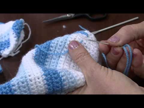 Mulher.com 04/06/2014 - Conjunto Bebe Inverno Croche por Vilma Maurer - Parte 2