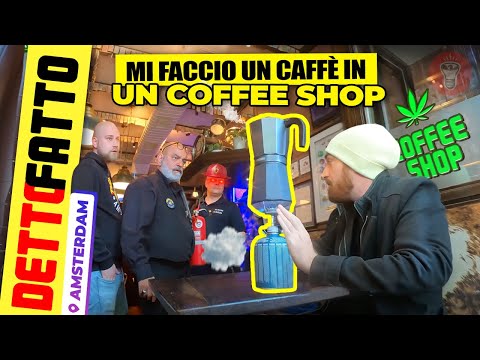 Fatevi un Caffè in un Coffee Shop di Amsterdam  - Detto Fatto Ep.53 - theShow