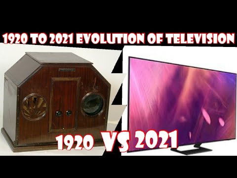 Evolution of Television from 1920 to 2021-Information platform
