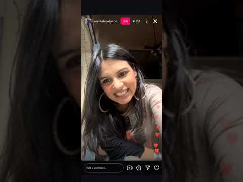 reetika bhandari insta live 1