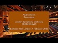 André Previn - Diversions: André Previn conducting the LSO in 2002