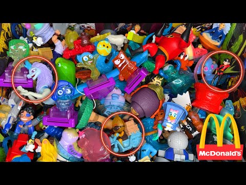 BAÚ DE BRINQUEDOS DISNEY & PIXAR MC DONALDS MC LANCHE FELIZ COLEÇÃO PETER TOYS!