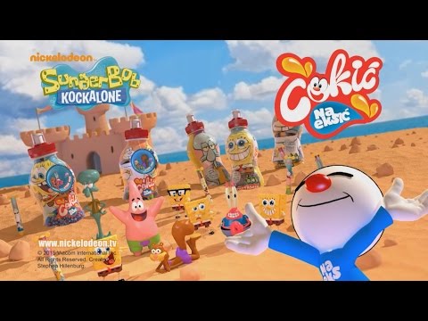 Sponge Bob Squarepants -Cokic Na eksic Sundjer Bob Kockalone reklama