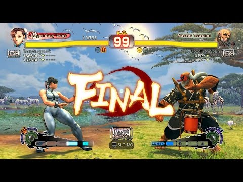USF4 - Casual Endless - BloodFromSpain (Gouken) Vs TastyNuggets2 (Chun-Li) 720pHD◄◄