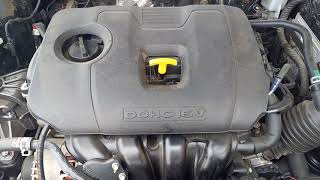 Работа двигателя G4NA (2.0) Hyundai Sonata DN8 2020 на пробеге 45 300 км после года эксплуатации.
