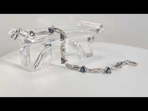 Mystic Fire Topaz Bracelet