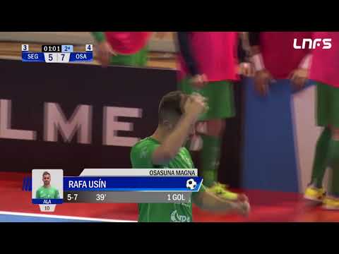 Gol Rafa Usín (5-7) Naturpellet Segovia - Osasuna Magna. J28, 1Div. LNFS