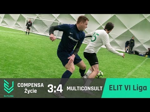 COMPENSA Życie 3:4 Multiconsult - ELIT VI Liga [ZIMA 2019]