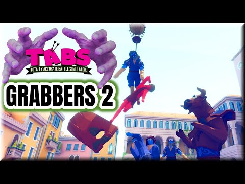 Grabbers2! Minotaur+ 2 Halfling +2 Ballooner vs Every Unit + POTG - TABS Renaissance Update