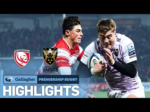 Gloucester v Northampton - HIGHLIGHTS | Carreras Stars at Fly-Half! | Gallagher Premiership 2022/23
