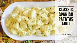 Classic Spanish Potatoes with Aioli | A Tapas Dish from the Heavens