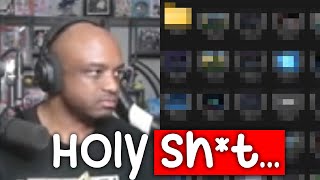 Huge Streamer Flashes CP Files Mid Stream...