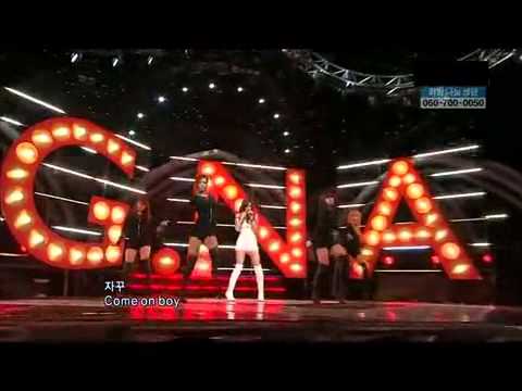 110123 G.Na Inkigayo
