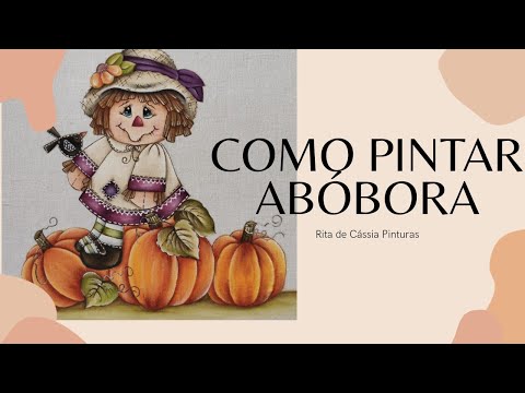 Como pintar abóbora