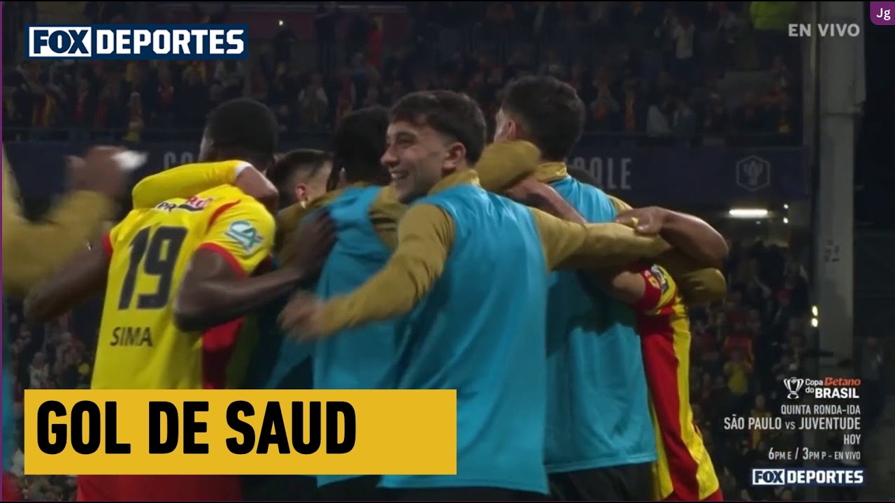 🥳 GOL DE SAUD | RC Lens 4-1 Toulouse | Semifinales | Copa de Francia 2026